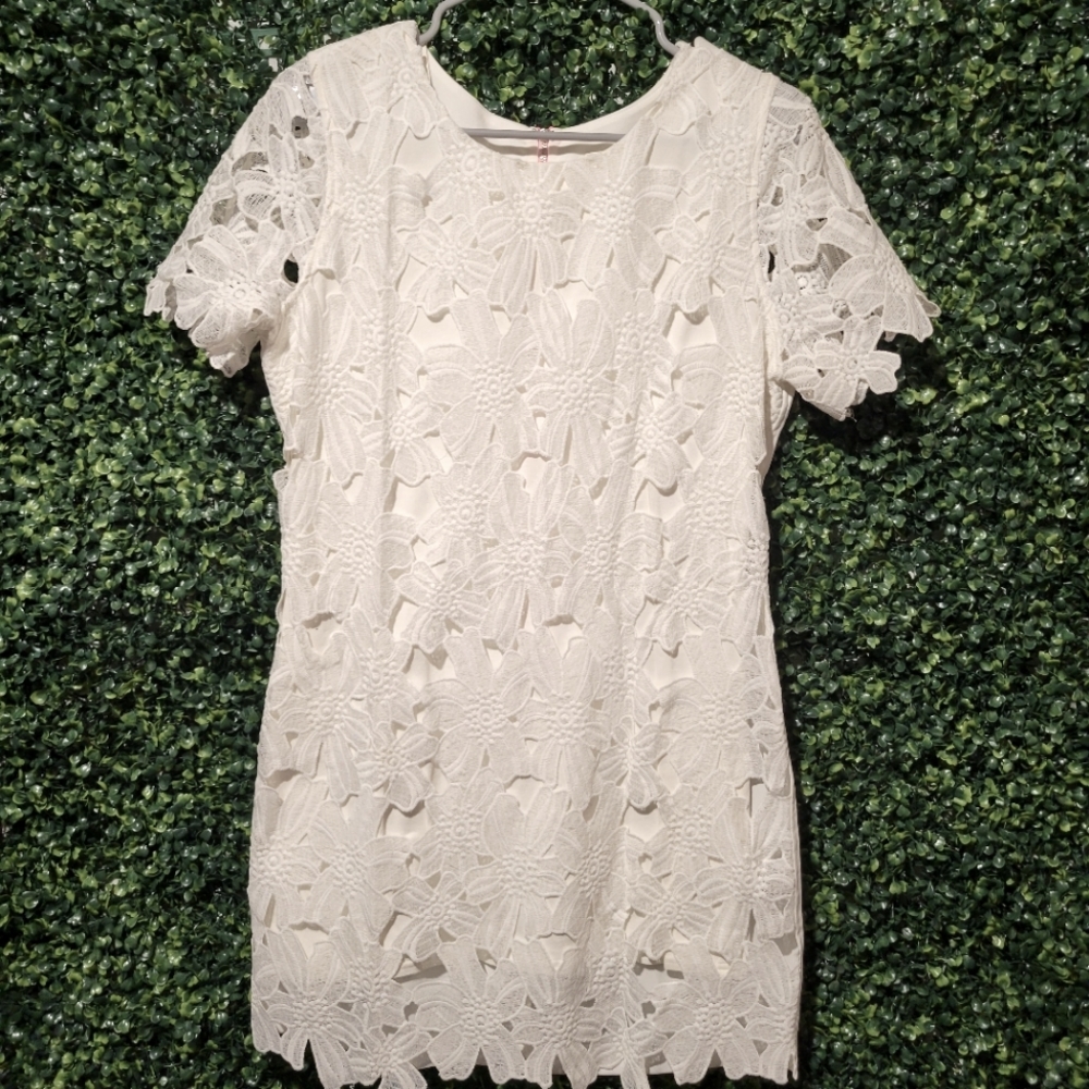 White summer dress